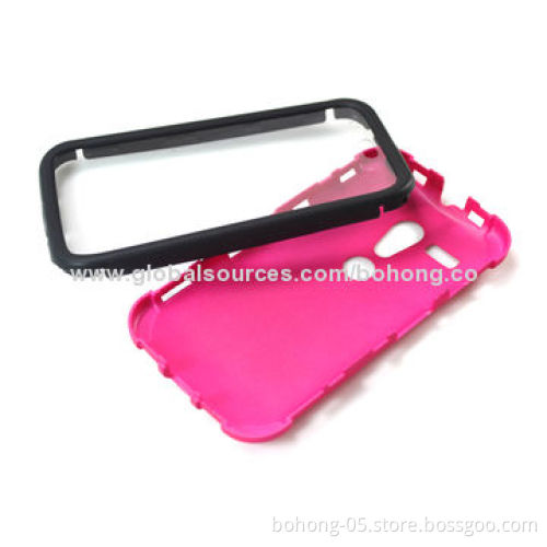 3-in-1 Cases for Moto G, with Screen Protector, PC + TPU + PET, Various Colors Available